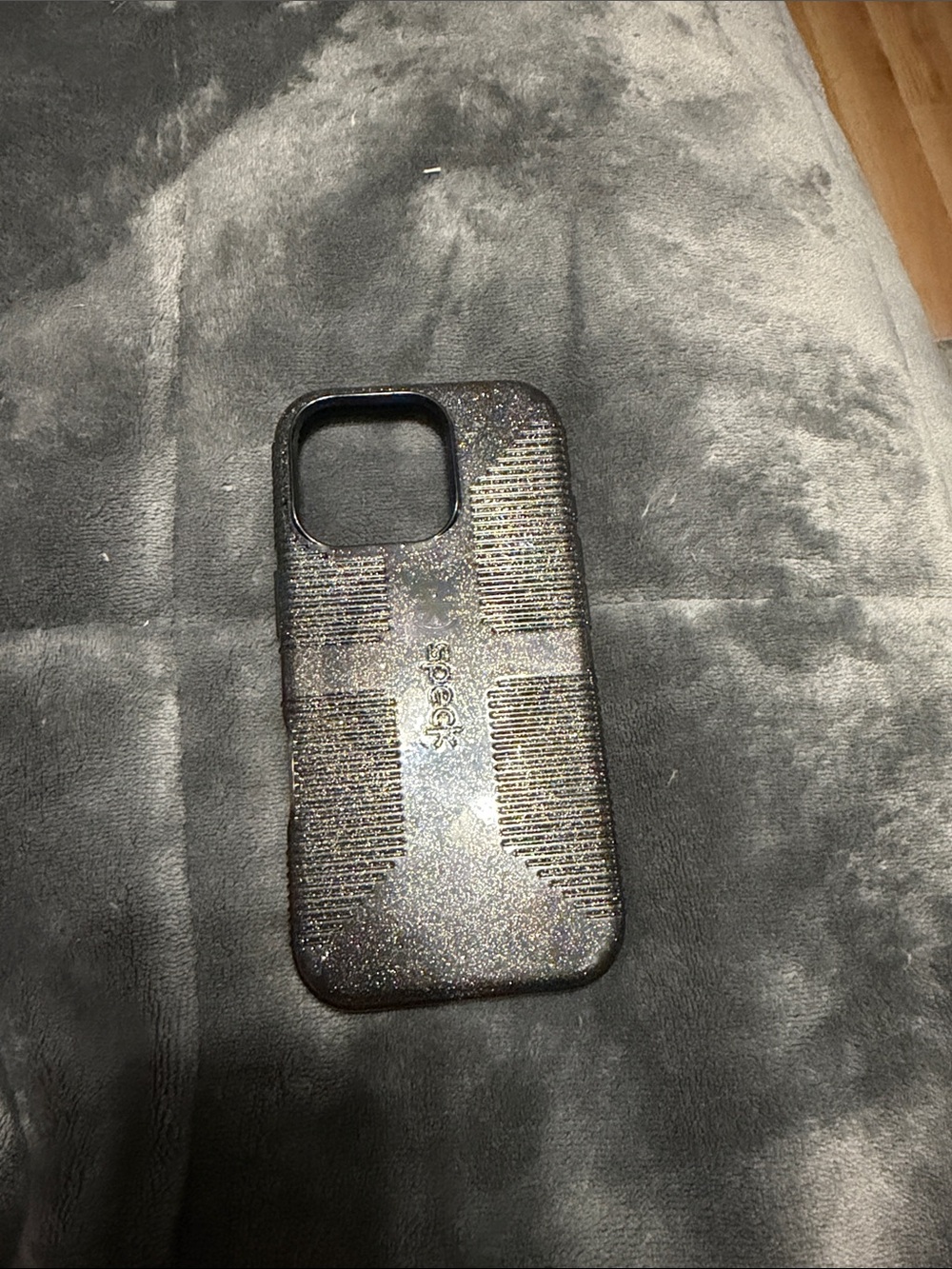 speck Sparkle Black Protective Phone Case